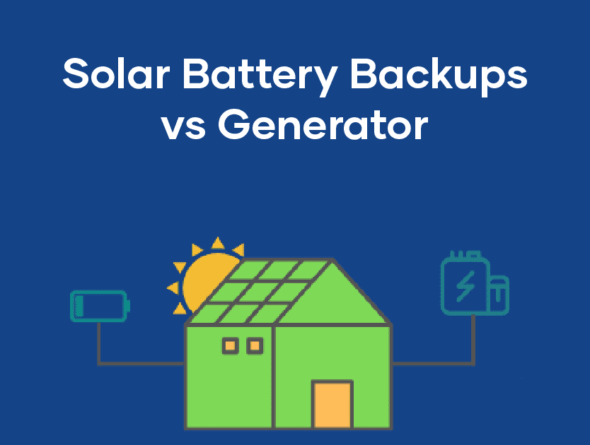 Solar Battery Backups vs Generators