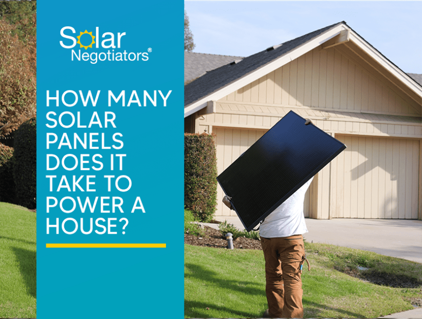 How Many Solar Panels Does It Take to Power a House?