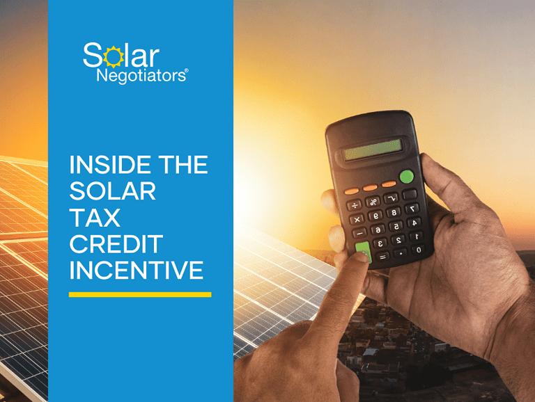 Inside the Solar Tax Credit Incentive Solar Negotiators