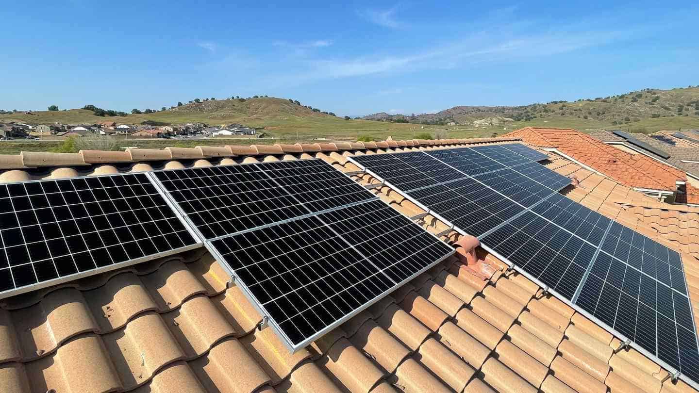 complete solar installation